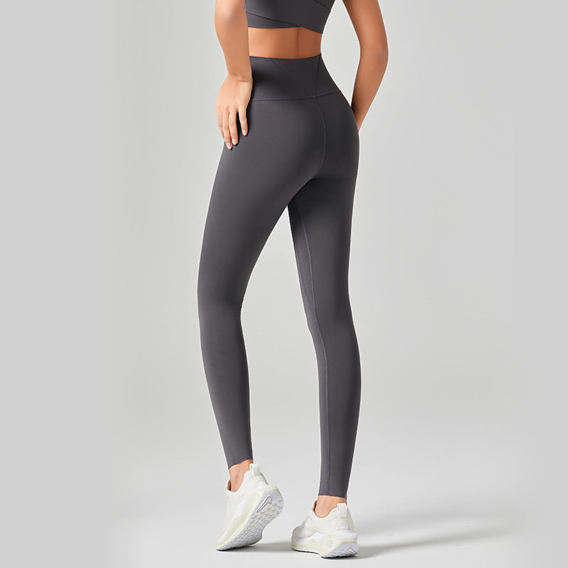 Fitness Yoga Pants Women's Sports Fitness Hip Lifting Leggings 2025 New Spring and Summer Hip Pilates Shark Pants