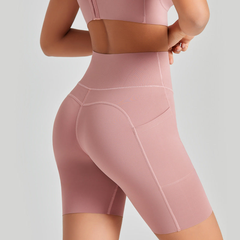 Fitness Yoga Pants Women's Sports Fitness Hip Lifting Leggings 2025 New Spring and Summer Hip Pilates Shark Pants