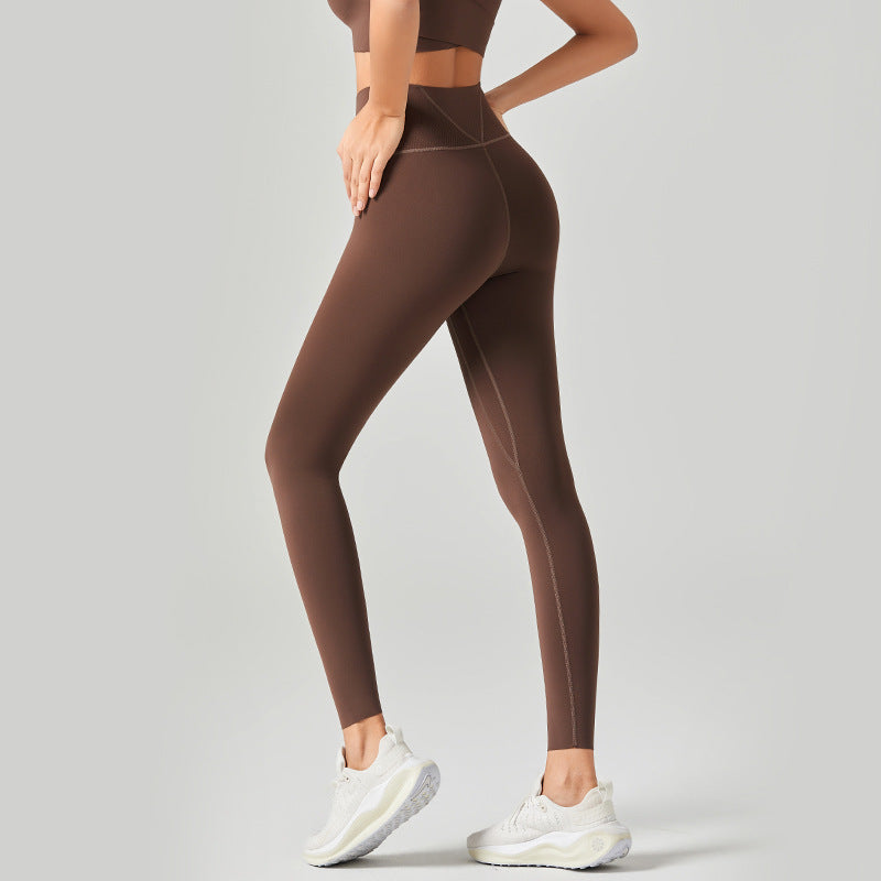 Fitness Yoga Pants Women's Sports Fitness Hip Lifting Leggings 2025 New Spring and Summer Hip Pilates Shark Pants
