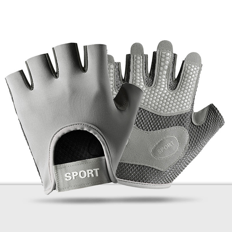 Fitness Gloves Women's Half-Finger Thin Summer Equipment Training Horizontal Bar Pull-Ups Wear-Resistant Anti-Slip Anti-Callus Exercise