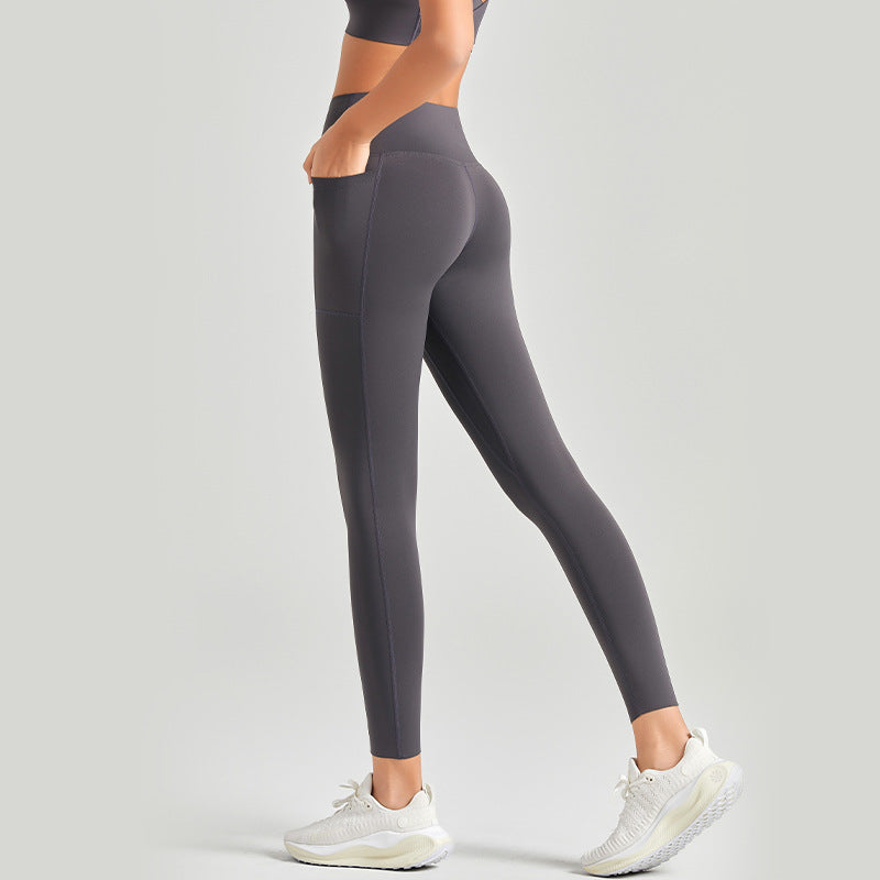 Fitness Yoga Pants Women's Sports Fitness Hip Lifting Leggings 2025 New Spring and Summer Hip Pilates Shark Pants