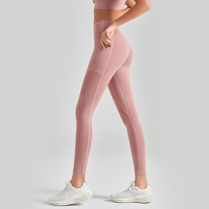 Fitness Yoga Pants Women's Sports Fitness Hip Lifting Leggings 2025 New Spring and Summer Hip Pilates Shark Pants