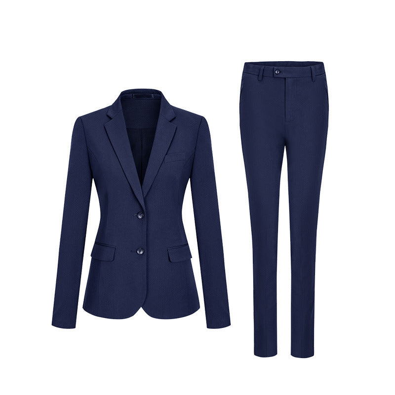 Autumn and Winter New Elastic Suit Suits for Men and Women, Business Formal Wear, Professional Wear, Work Clothes, Work Clothes Wholesale