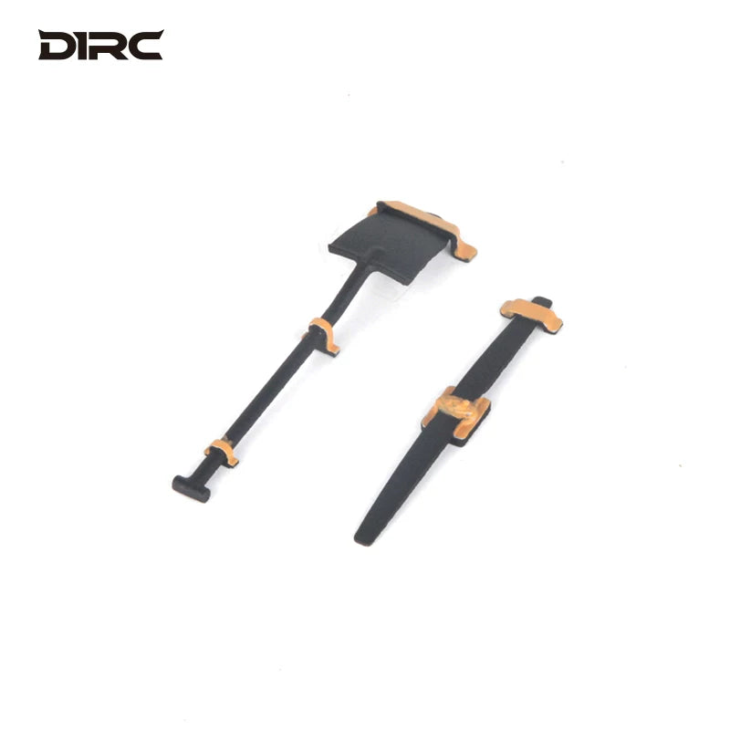 D1RC 1:10 Camel Cup Simulation Climbing Car Shell Simulation Component Model Mood Decoration Shovel Steel Plate