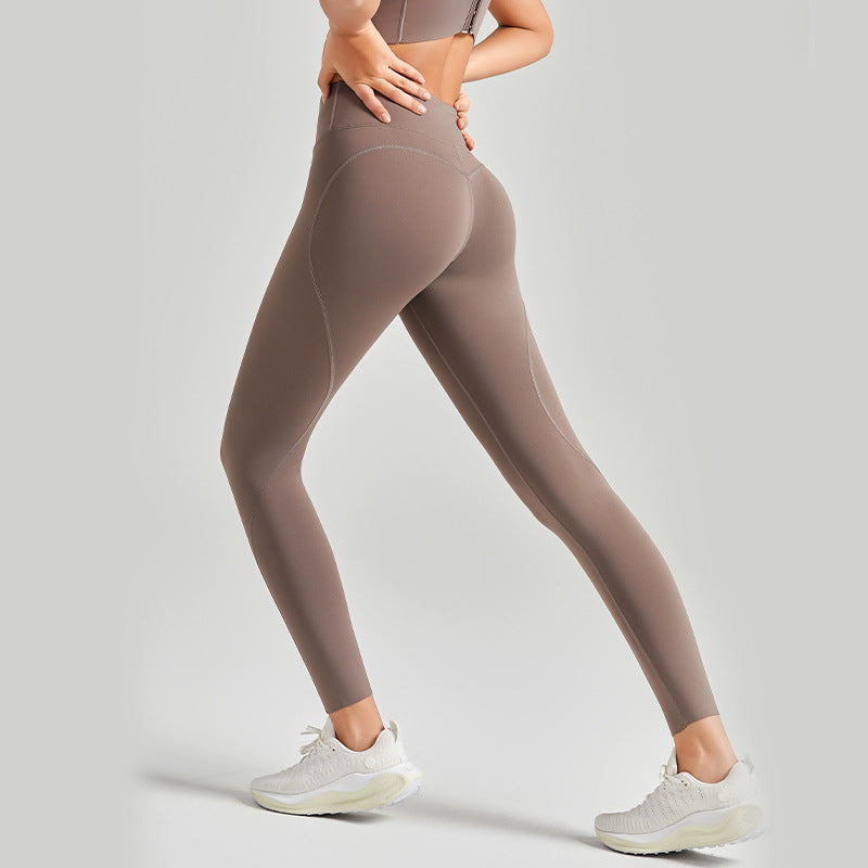 Fitness Yoga Pants Women's Sports Fitness Hip Lifting Leggings 2025 New Spring and Summer Hip Pilates Shark Pants