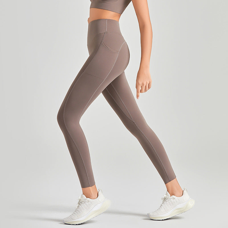 Fitness Yoga Pants Women's Sports Fitness Hip Lifting Leggings 2025 New Spring and Summer Hip Pilates Shark Pants