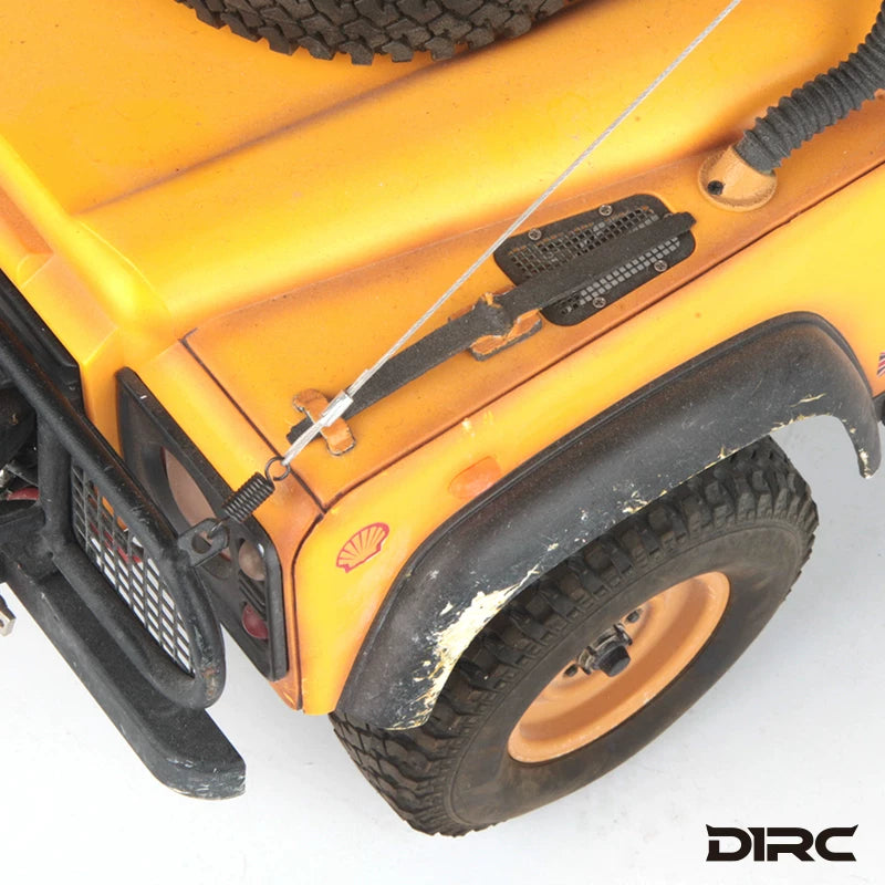 D1RC 1:10 Camel Cup Simulation Climbing Car Shell Simulation Component Model Mood Decoration Shovel Steel Plate