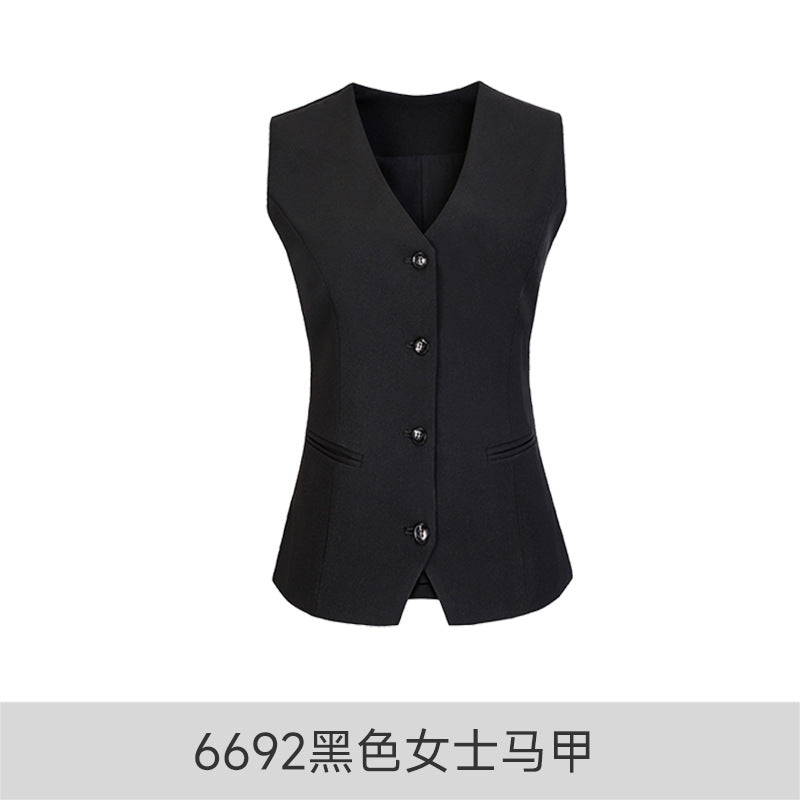 Elastic Suit suit Men's and Women's Professional Dress Real Estate 4s Shop Teachers Suit suit Property Work Clothes