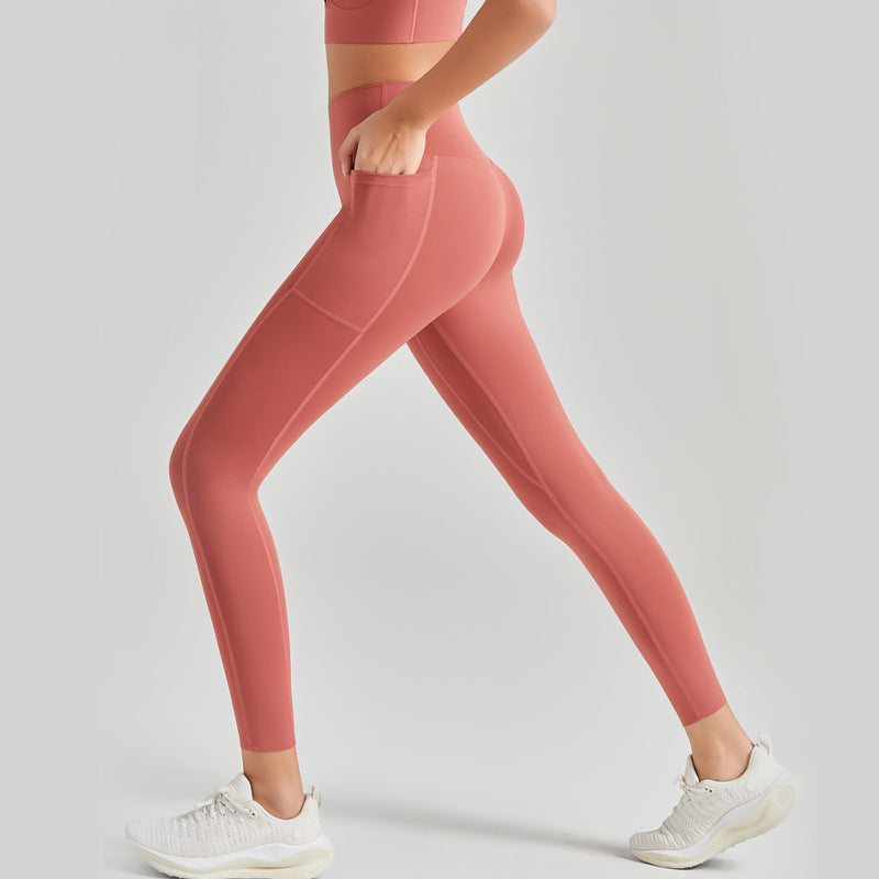 Fitness Yoga Pants Women's Sports Fitness Hip Lifting Leggings 2025 New Spring and Summer Hip Pilates Shark Pants