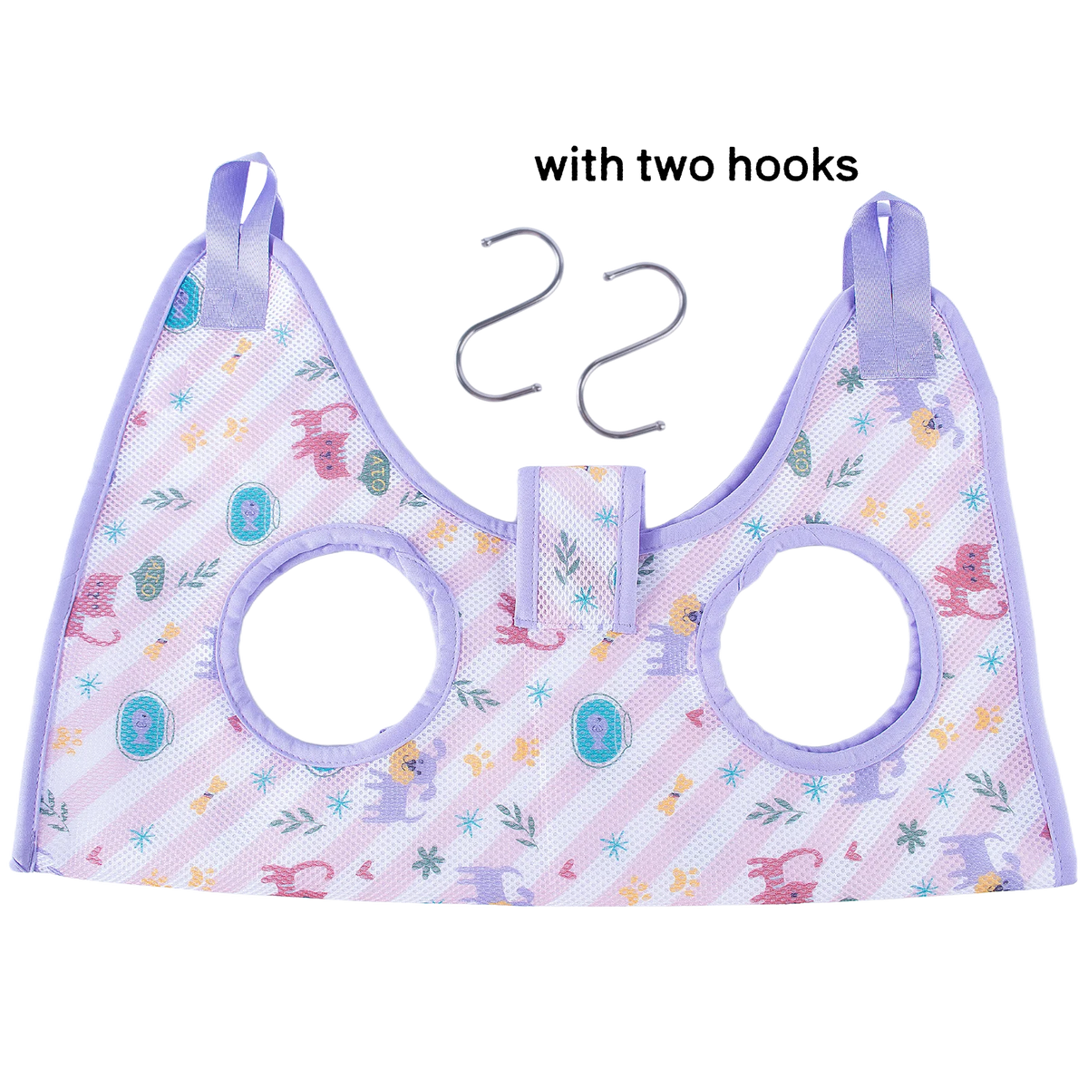 Pet Grooming Hammock Fixed Bath Bag for Nail Cutting Anti Scratch Dog Trimming Restraint Bag Cat/Dog Beauty Hanging Pet Supplies