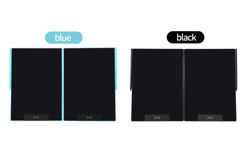 14.3-inch Folding Screen LCD Superfine Handwriting Writing Board Meeting Magnetic to Erase Drawings Tablet Split Screen