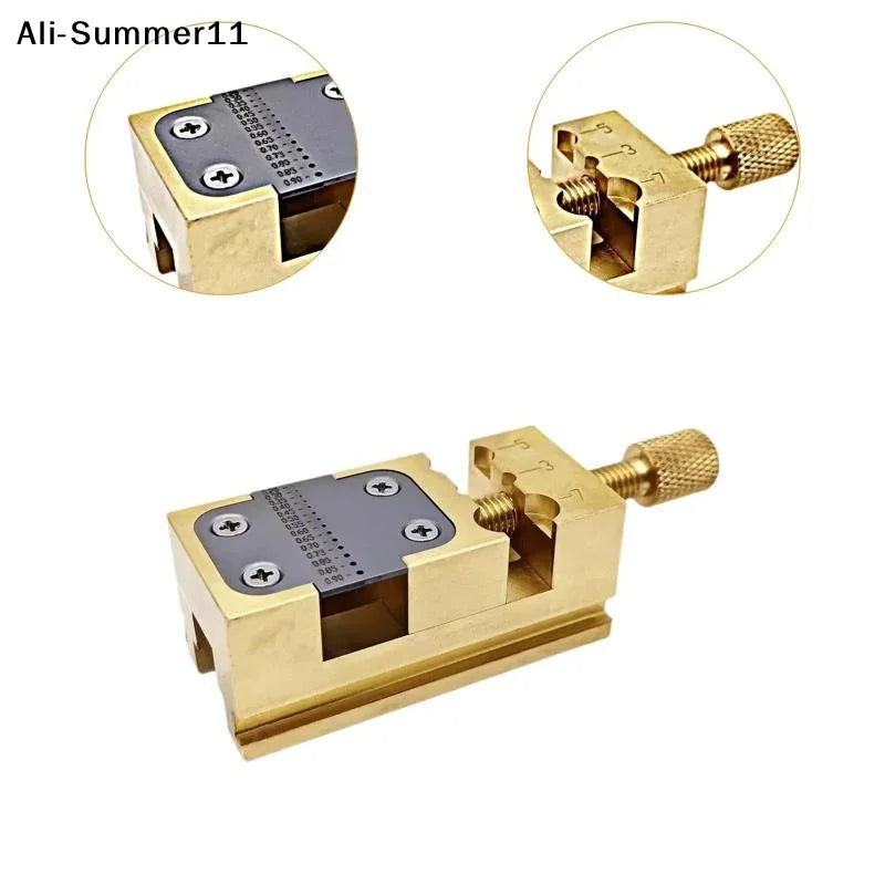 【Wq0】Watch Repair Fixture Pliers Watch Collet Tightening Tool Watch Head Holder Table Vice Pointer Tube Clamp Watch Repair Tools