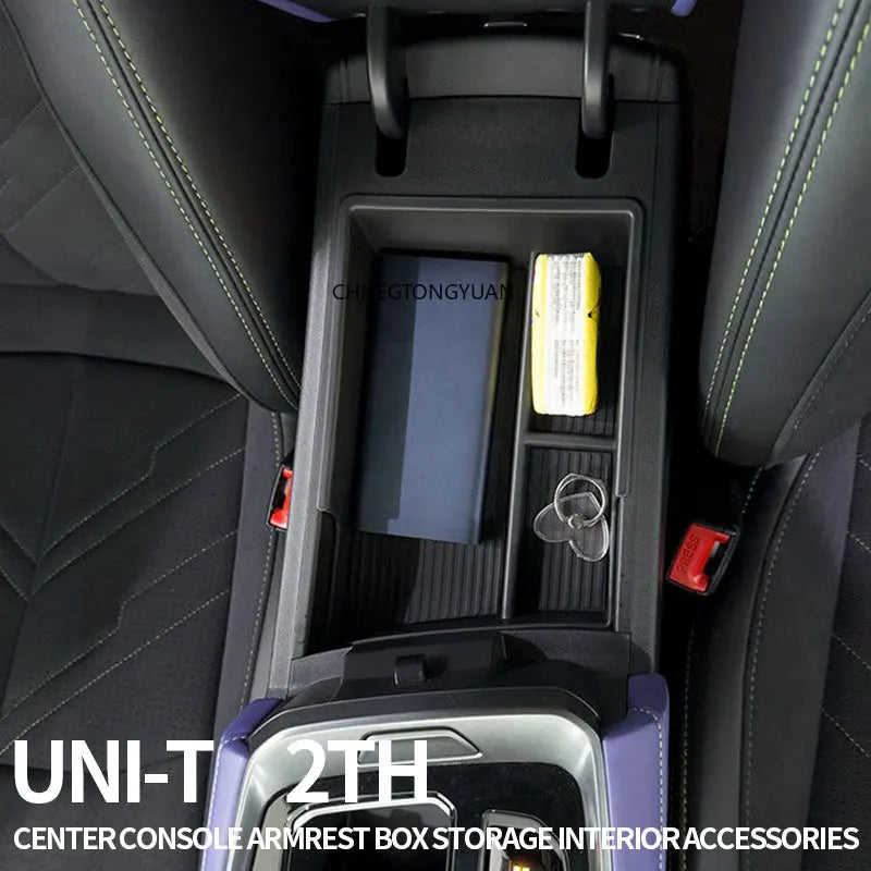 Armrest Box Storage Box Storage FOR Changan Unit Uni-t 2020-2026 Compartment Interior Decoration Special Car Part Accessories