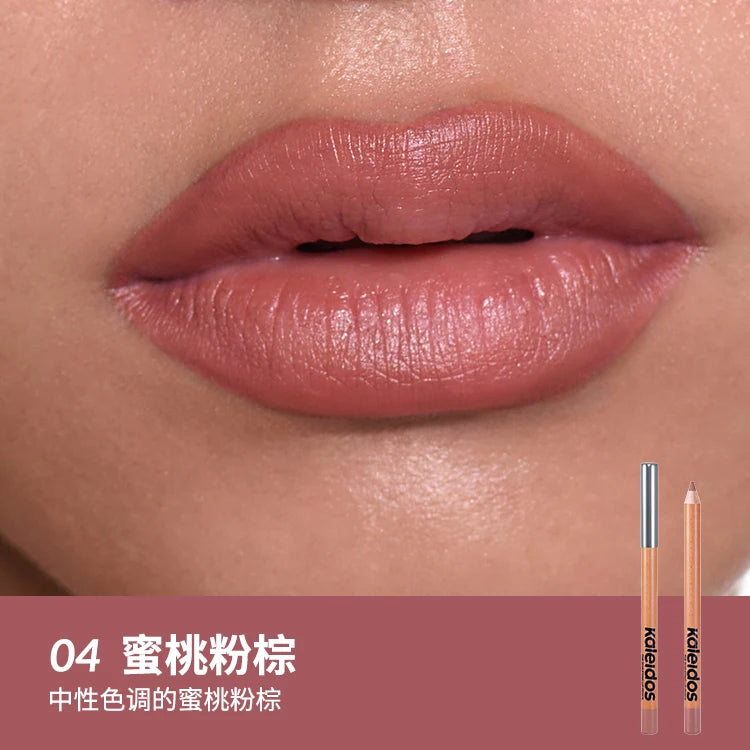 Kaleidos Lipliner,High Pigmented Lip Stick Pencil for Shaping Sculpting Lips,Velvet Matte Finish,Vegan Cruelty-Free