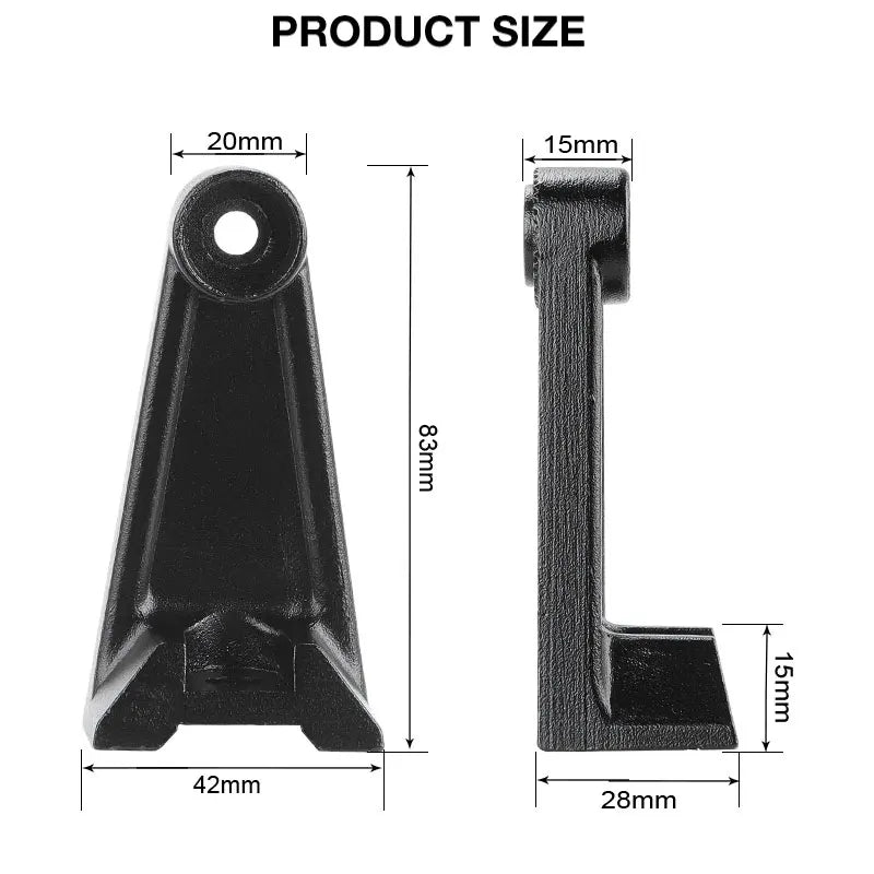 LED Light Bar Side Mounting Bracket Head Foglamp Mount Bracket Holder Bracket For Jeep 4x4 4WD Truck Offroad Car ATV UTV Tractor