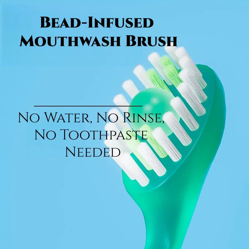 16pcs Mini Travel Toothbrush with Toothpaste Disposable Dental Floss Tongue Scraper Independent Packaging Fresh Breath Oral Care