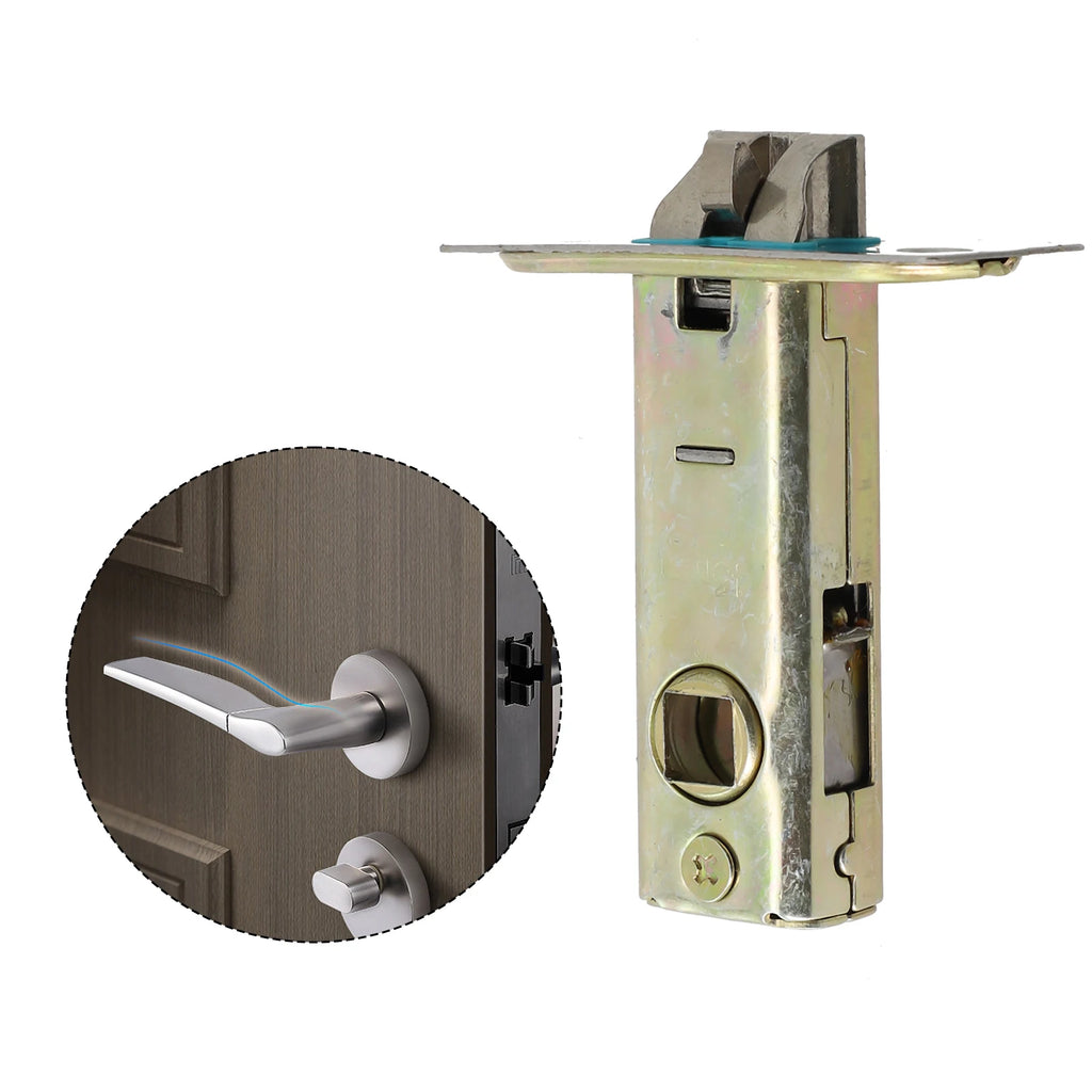 Door Lock Core Tubular Latch Internal Bolt Facility Sprung Catch Lock Core Tongue Lockcase Fitting Bathroom Insert Core Hardware