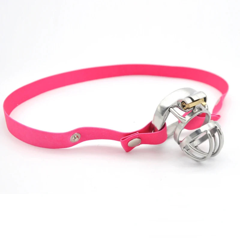 Male Bondage Penis Ring Multicolor Chastity Cage Auxiliary Belt Scrotal Cock Sexy Toys For Sissy Gay Accessories For Couples 18+