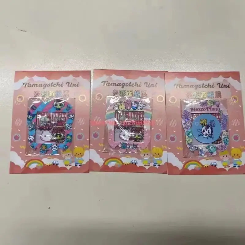 Bandai Tamagotchi Uni Electronic Pet Color Panel Film Panel Paper Soft Film Directly Paste  The Machine Without Disassembling It