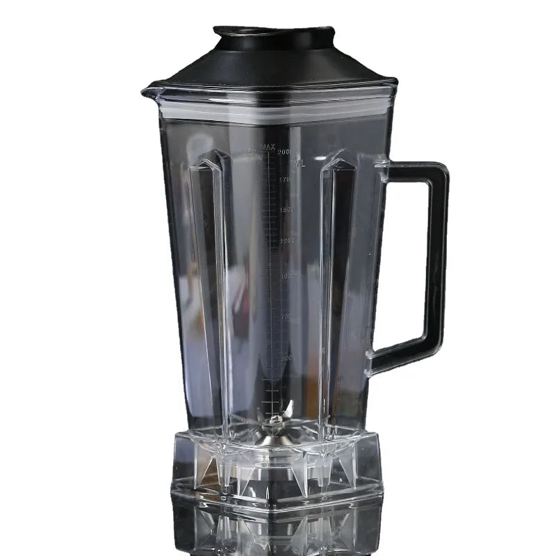 2L Capacity Blender Spare Compatible for Blender Replacement Part Transparent for SILVER CREST Blender Spare Jug