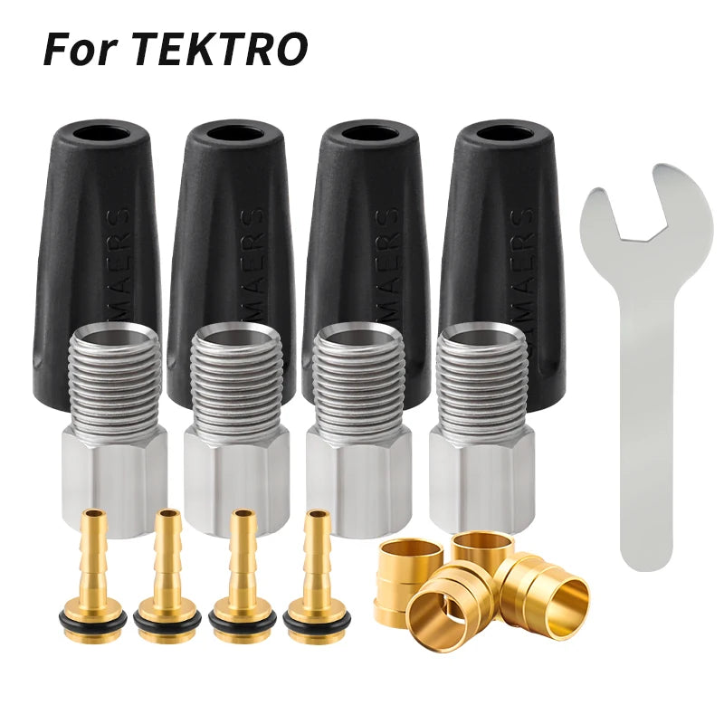 MUQZI MTB Bike Oil Needle Olive Head Suit BH90 BH59 Tubing Pipe Oil Hydraulic Disc Hose Pressing Ring T Brake Accessories