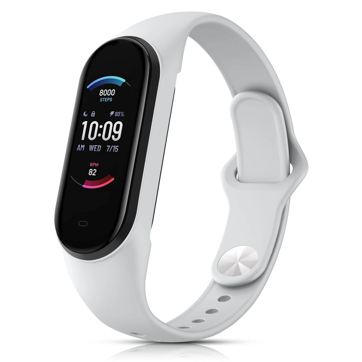 Soft Silicone Strap For Xiaomi Mi Band 5 6 Band Wristband Watchband For Xiaomi Mi Band 5 6 Miband 5 6 Strap Smartwatch Accessory