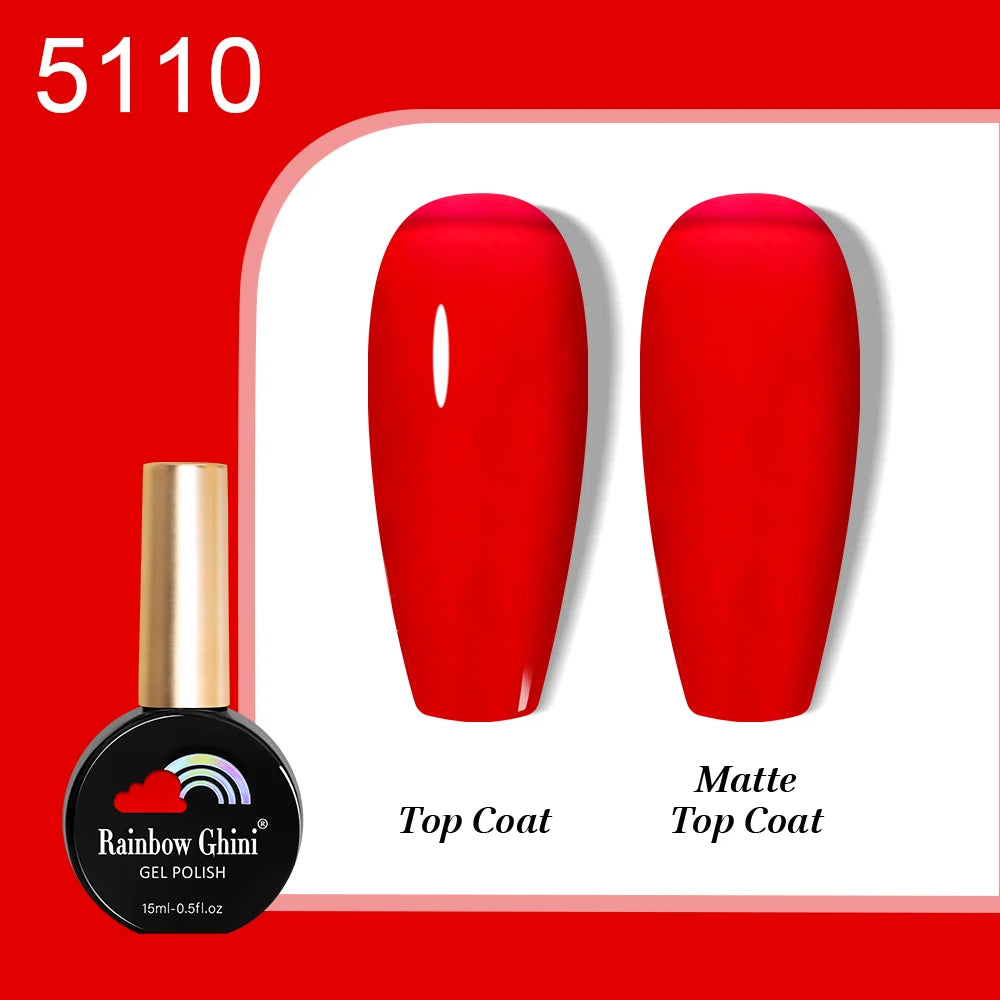 RG 15ML HEMA&TPO FREE Summer Series Fluorescent Gel Polish in Sporty Style Y2K Nail Polish Suitable for Parties Nail Art UV Gel