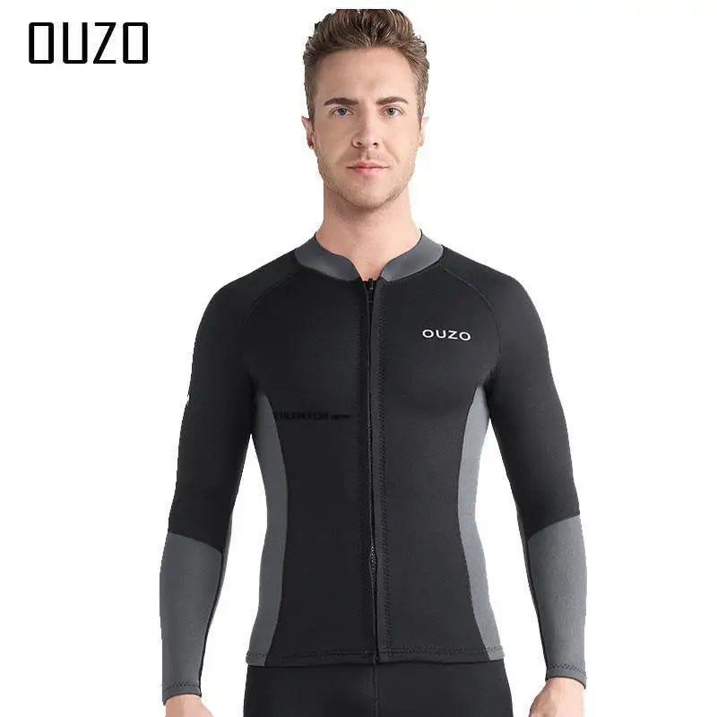 1.5MM Men Women Wetsuit Neoprene Underwater Keep Warm Diving Suit Kitesurf Surfing Spearfishing Jacket Pants Clothes WetSuit