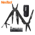 NexTool 11-In-1 Black Knight Multi-function Camping Tools Knife Outdoor Survival Folding Pliers Scissors Hand Multitool Tool Kit