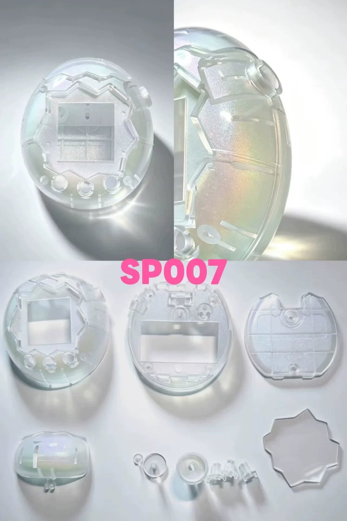 Replacement Shell For Tamagotchi Paradise Spray Painted Custom Finished Diy Housing Protective Cover Gradient Color Full Set