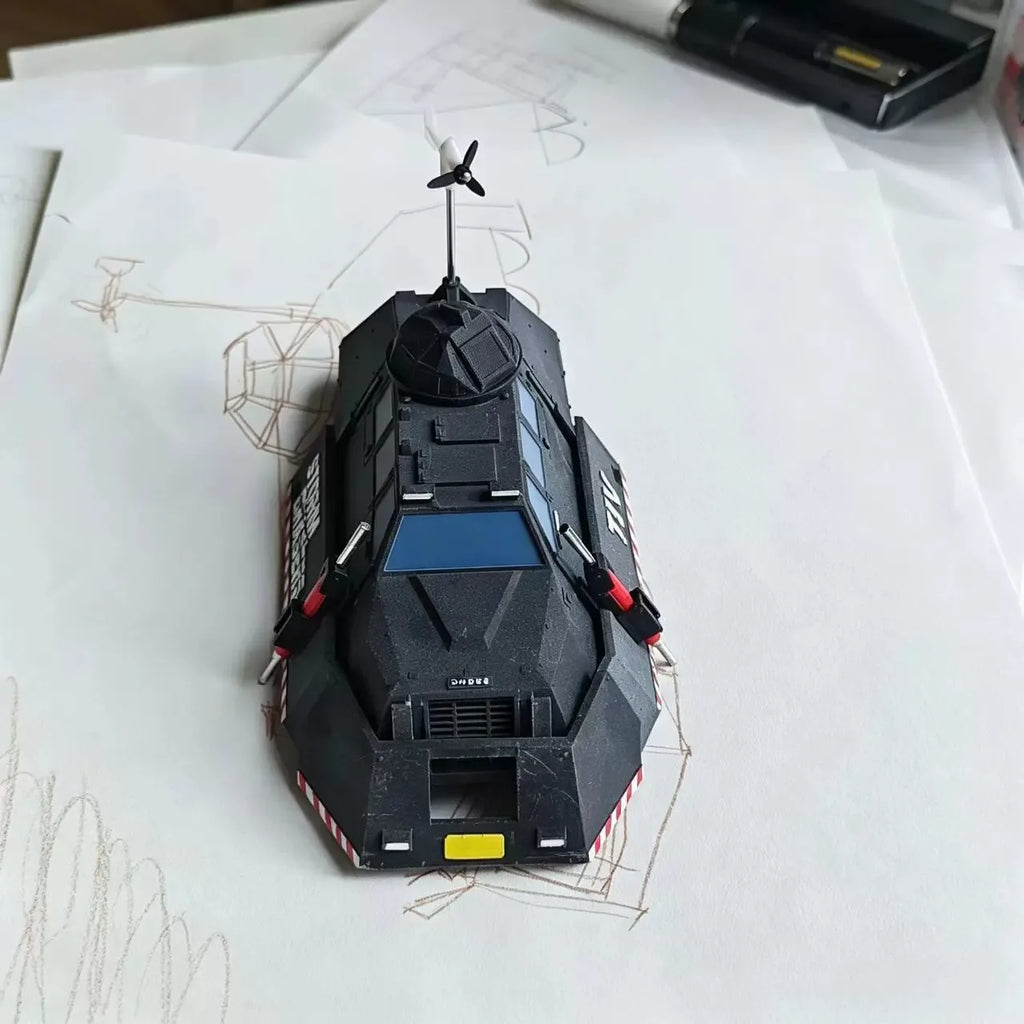 3D Printed Tiv2 Deployable Tornado Intercept Vehicle 2 Static Scale Display Model Collectible Desk Decor Gift For Science Fans