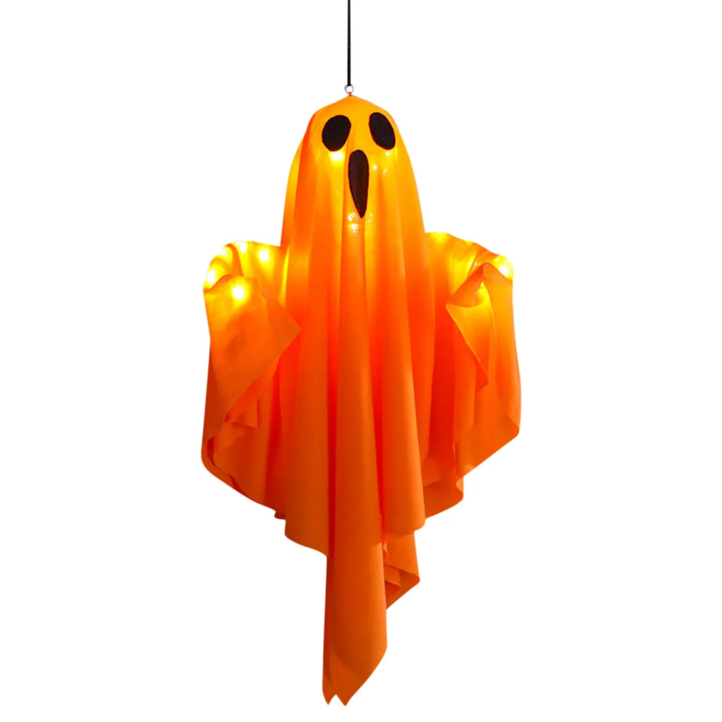 Halloween Ghost Hanging Decorations Halloween Hanging Light Up White Flying Ghosts Tree Window Wall Scary Ornament 2026