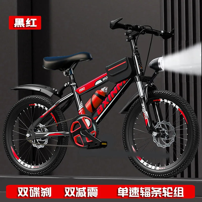 Bicycle for children aged 6 to 12  boys and girls high school children students  mountain bikes  variable speed 18/22 inch bikes