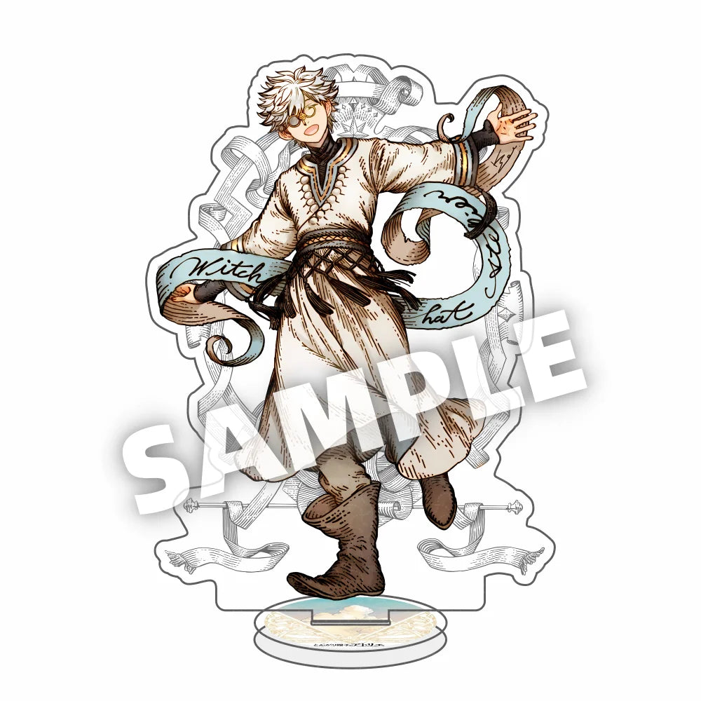 Witch Hat Atelier Anime 15CM cute Keychain Acrylic Stand Model Cosplay Characters Ornament Accessories Collection Goods Gifts
