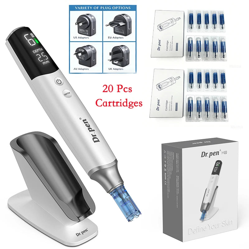 Derma Pen M9 Smart Cotrol Microneedling Pen 6 Speed Level Needle Length 0.25mm