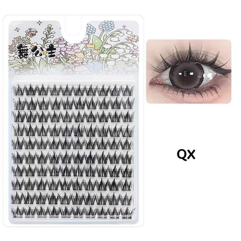 10 Rows Individual Lashes DIY at Home Lash Extension Cluster Wholesale Natural Makeup Eyelashes