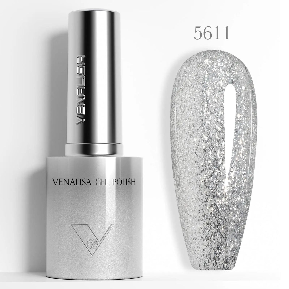 10ml Venalisa Hema Free TPO Free Gel Nail Polish Christmas New Year Soak Off Glitter Red Colors Cat Eye Magnet Nail Gel Polish