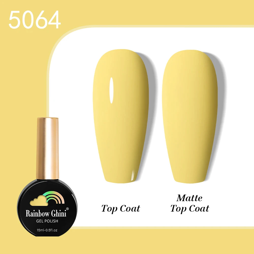 RG 15ML HEMA&TPO FREE Summer Series Fluorescent Gel Polish in Sporty Style Y2K Nail Polish Suitable for Parties Nail Art UV Gel