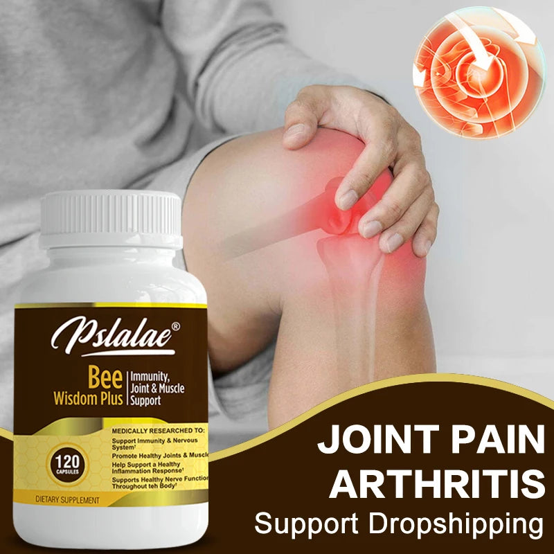 Premium Bee Venom Extract, Anti-Inflammatory Extract, Joint at Bone Supplement 120 Capsules
