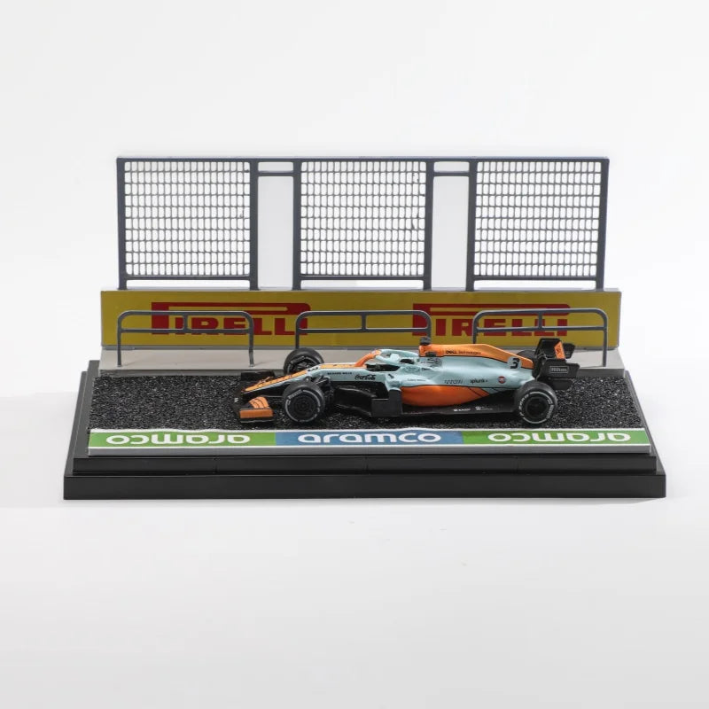 GetFun1/64 Parking Port Formula Theme F1 Pit Lan Scene Model