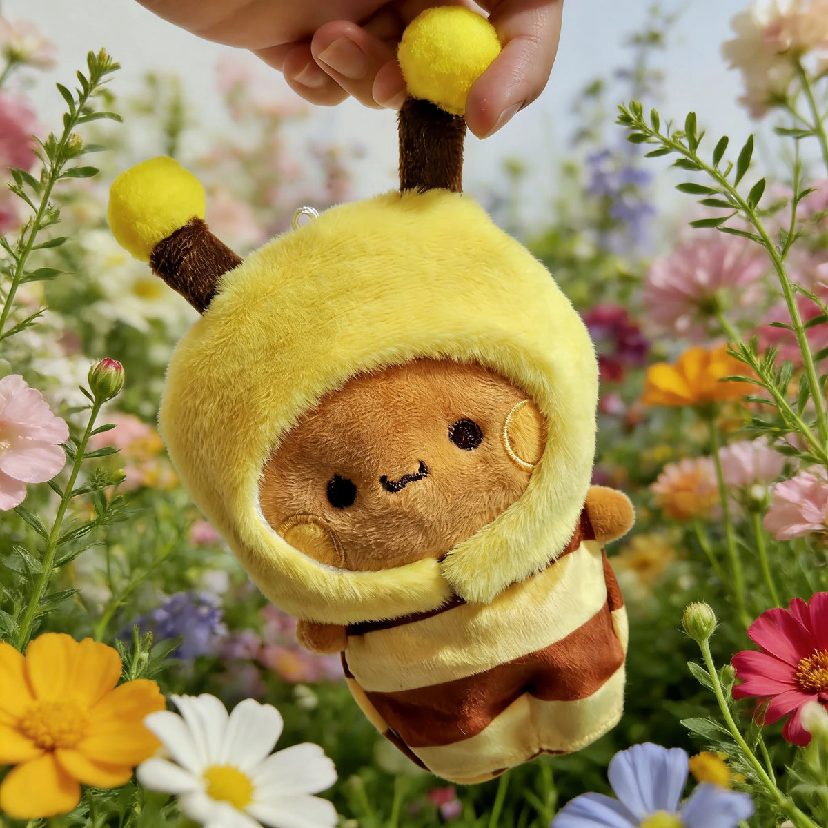 12cm Official Original Panda Bubu And Yier Outfit Change Plush Toy , Bubu And Dudu Plush Pendant Doll Gift