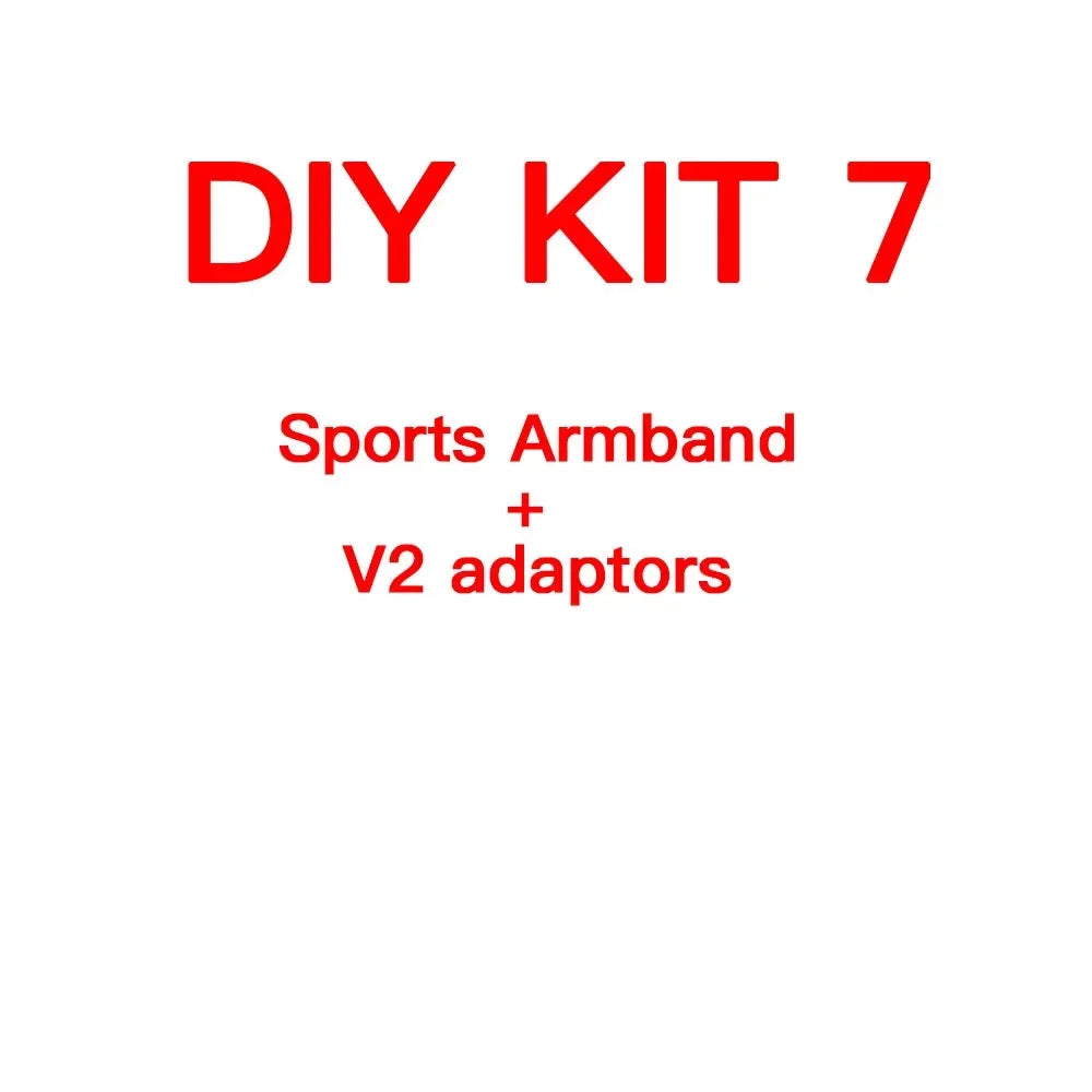 Motorcycle Fork Handlebar phone holder Mount Universal adaptors V2 Vibration dampeners Phone rings Belt Clip Armband Lock
