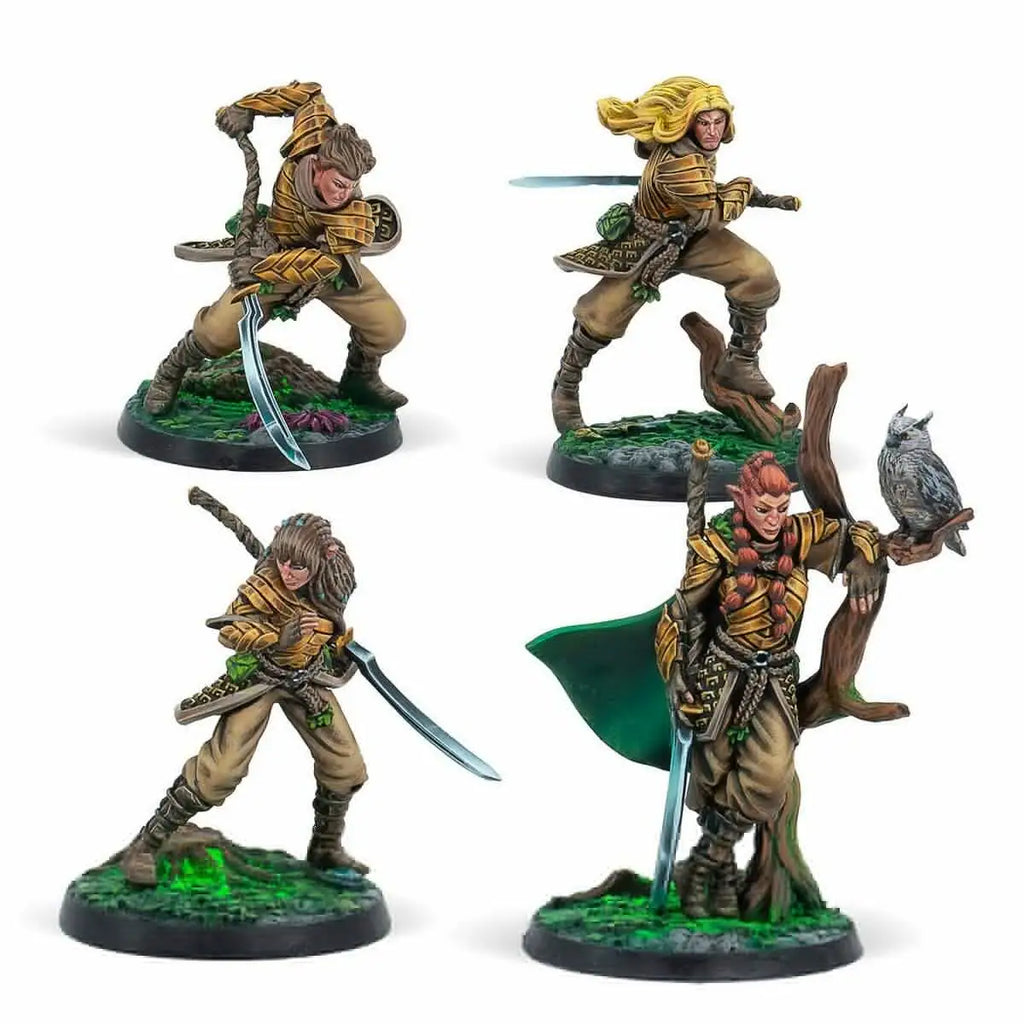 Syenann Syena Wardens Casting Resin Model Assembly Kit, GK, Resin Desktop Game DIY Model, Unpainted, Needs To Be Assembled