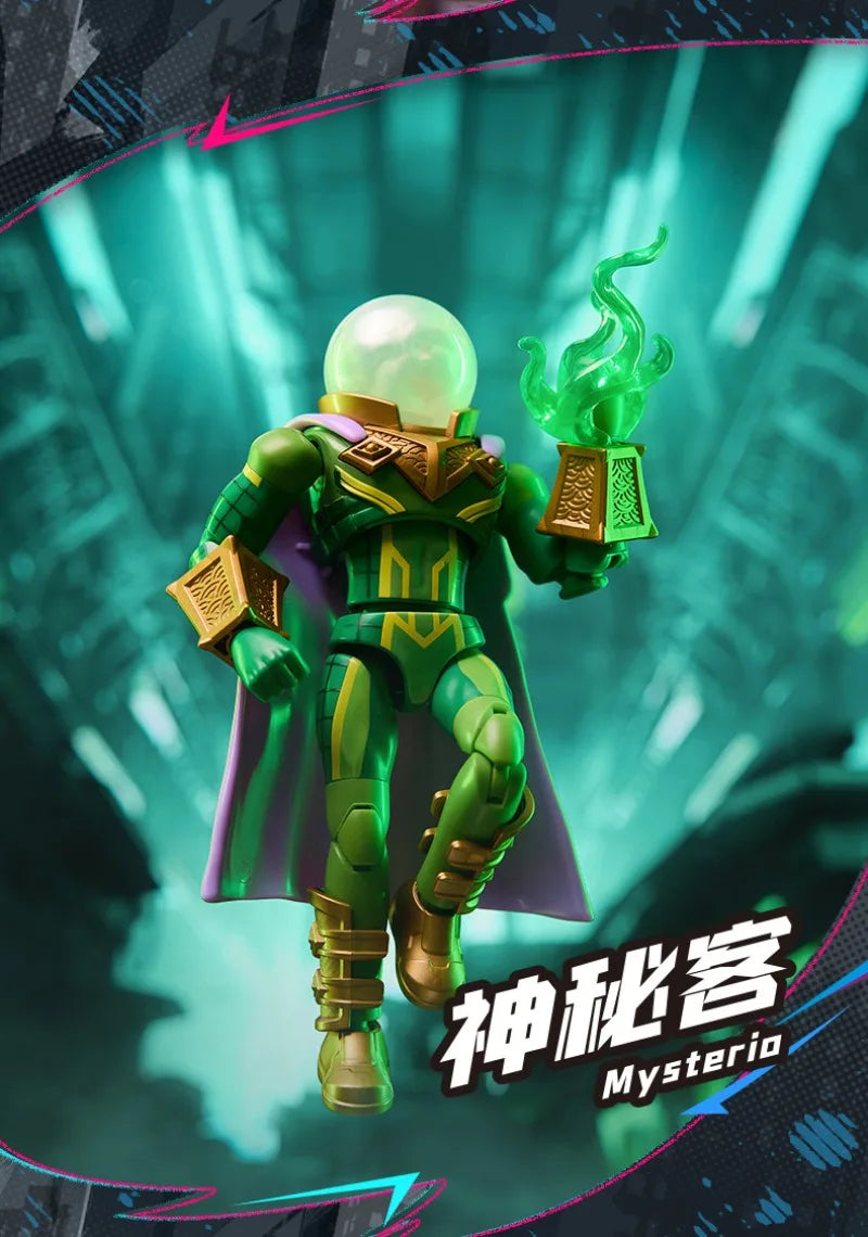 In Stock BLOKEES Marvel Comics Star Edition GV01 GV06 Spider-Man Scarlet Spider Shocker Splicing Toy Model Collection Gift