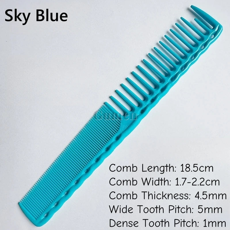 Wide Toothed Haircut Comb 452 332 339 Barber Hairdressing Hair Cutting Brush Anti-static Tangle Pro Salon Hair Care Styling Tool