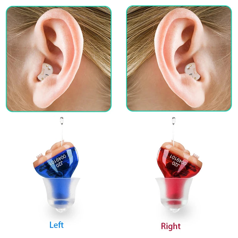 Hearing Aids Mini Invisible Hearing Sound Amplifier Audifonos J20 Portable Best Mini Adjustable Device Hearing Aid