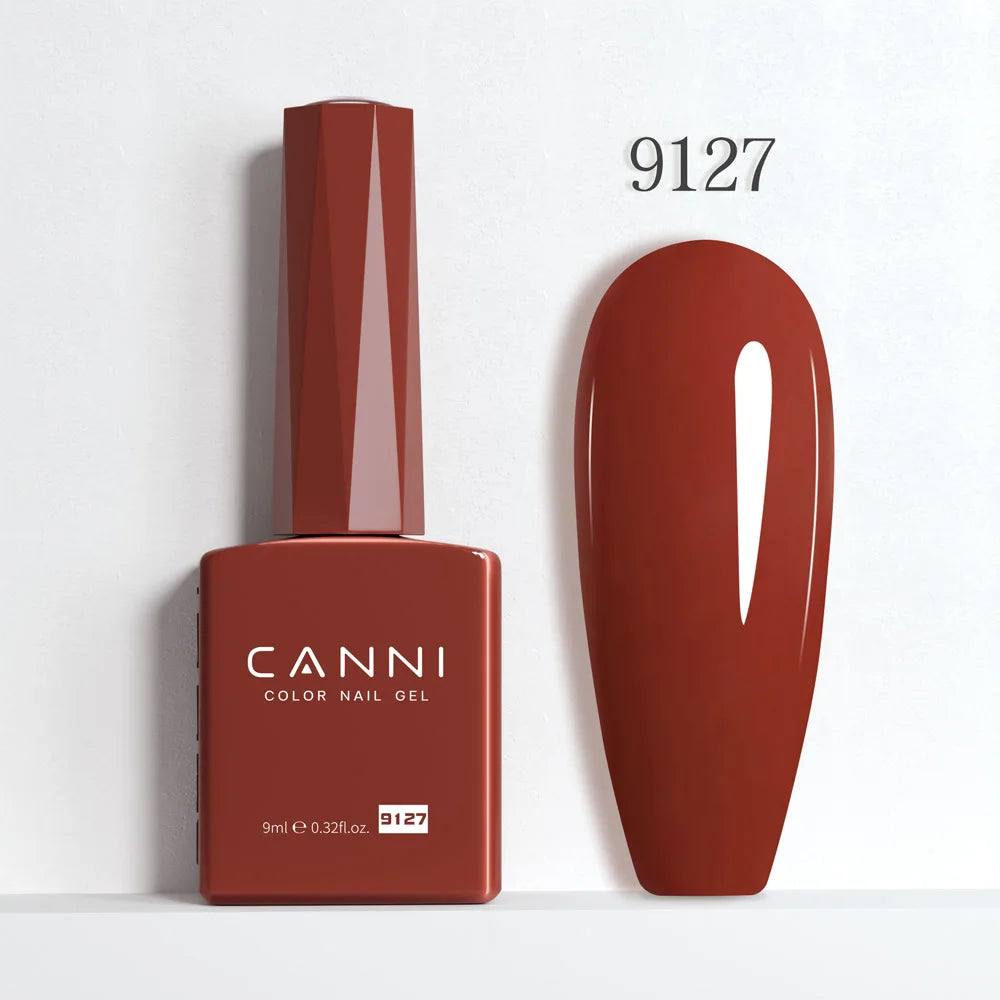 CANNI 9ml TPO/HEMA FREE Gel Polish Winter Colors Manicure Nail Art Salon Varnish Soak off Enamel UV LED Nail Polish Gel  DIY