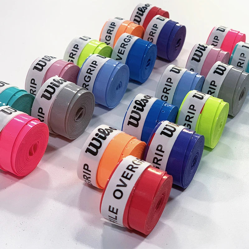 15/30/60/90/180pcs Tennis OverGrip Tennis Badminton Squash Training Sweat Absorbed Wraps Tennis Accessories Badminton Grip Padel