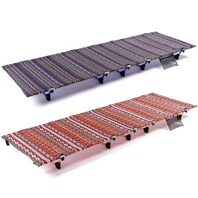 Camping Folding Cot 185cm One Person Outdoor Sleeping Tent Bed