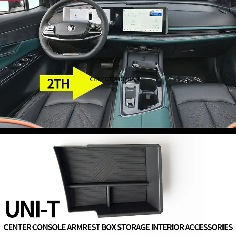 Armrest Box Storage Box Storage FOR Changan Unit Uni-t 2020-2026 Compartment Interior Decoration Special Car Part Accessories